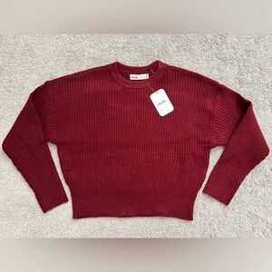 Ribbed Sweater NWT